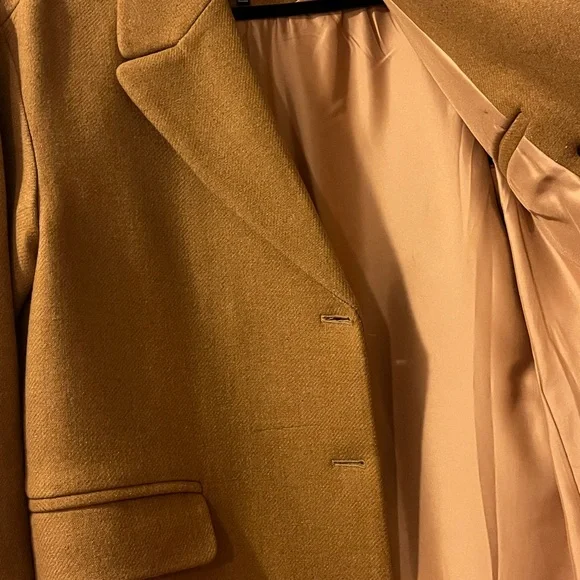 MADEWELL women’s wool and cashmere blend long coat jacket / overcoat, size small - Picture 5 of 5